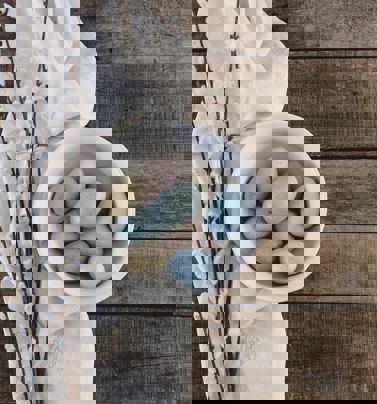 Ägg i olika vackra färger