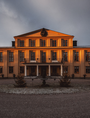 Herrgården på hösten