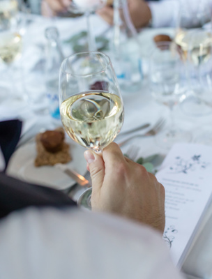 Bröllopsmiddag på herrgård