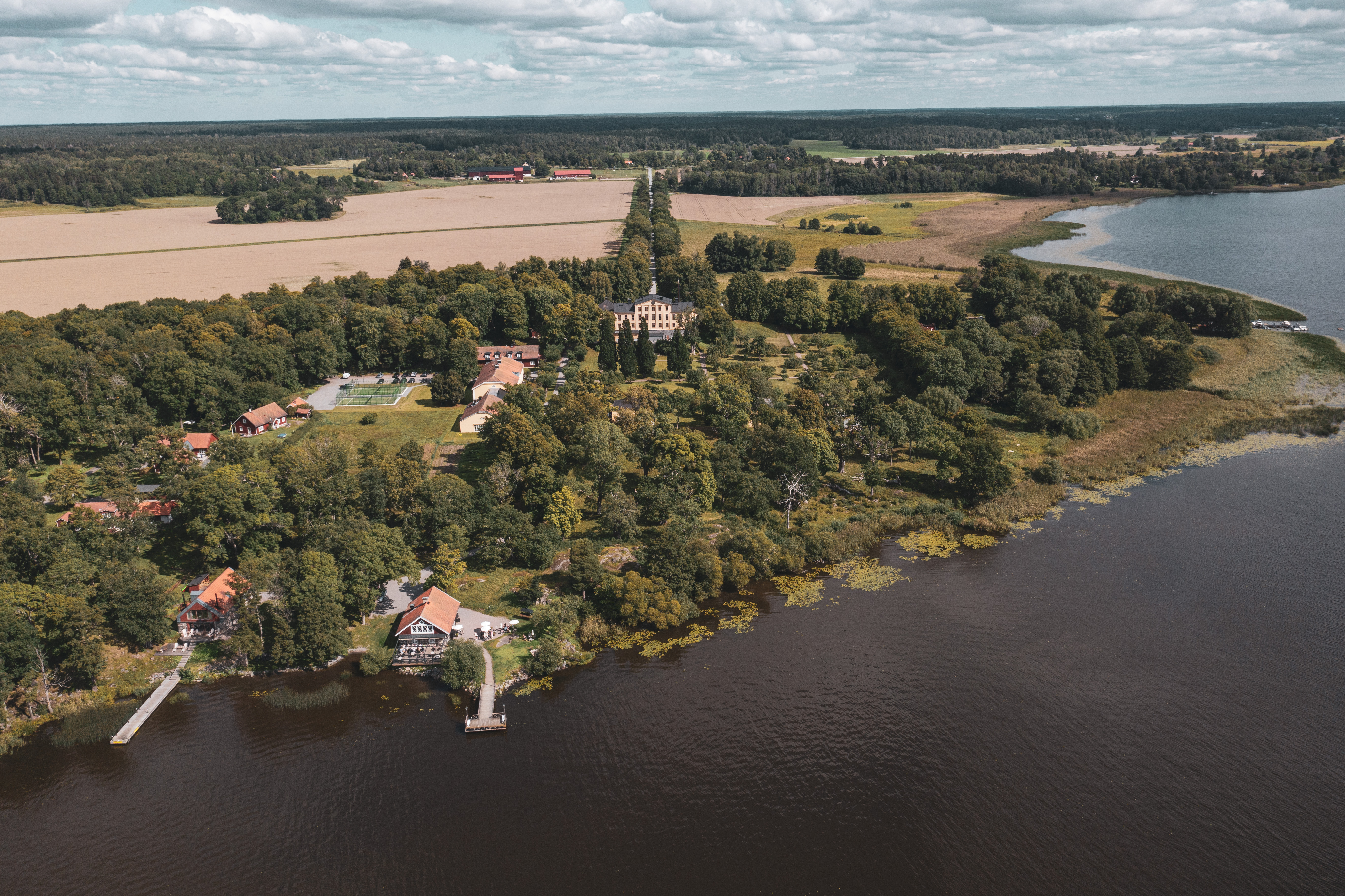 Översikt över herrgårdens ägor