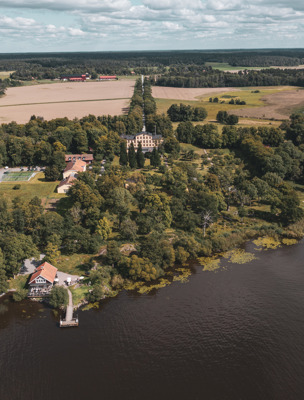 Översikt över herrgårdens ägor