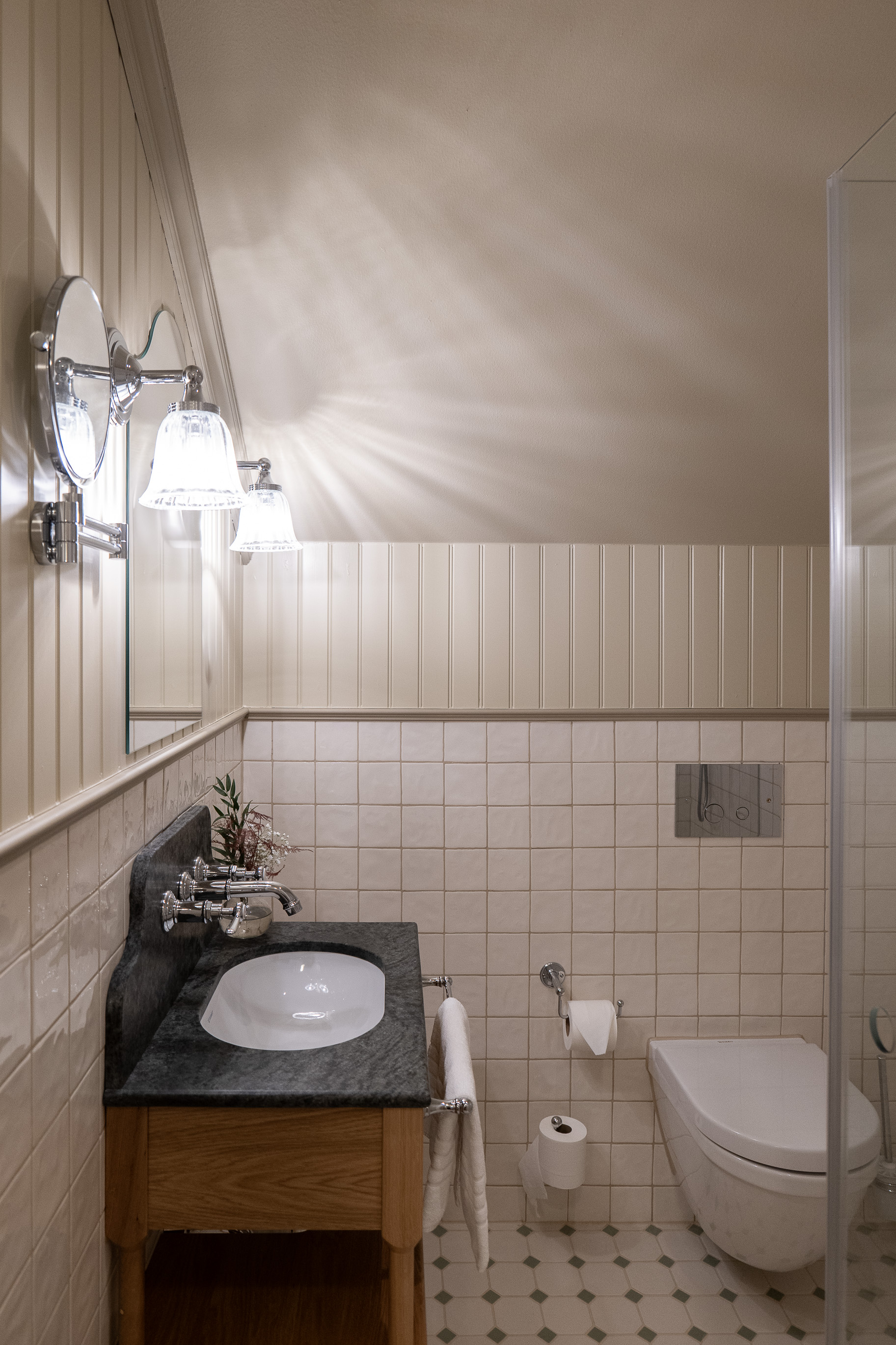 Badrum på herrgården